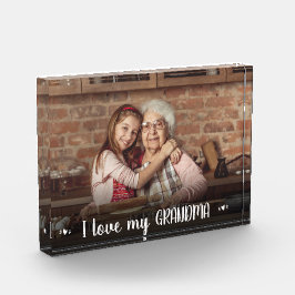 Modernes Foto I Liebe mein Oma Herz