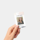 Modernes Foto-ID-Abzeichen für Mitarbeiter Ausweis (Handheld)