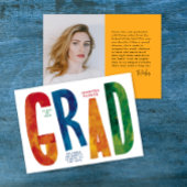 Modernes Foto in farbenfrohen Schulformen Pinsel T Ankündigung