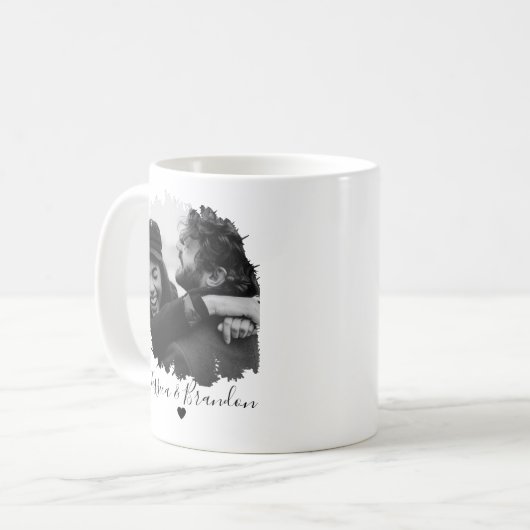 Modernes Foto Kaffeetasse (Vorderseite Links)