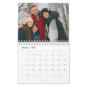 Modernes Foto Kalender (Feb 2027)