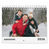 Modernes Foto Kalender (Titelbild)