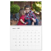 Modernes Foto Kalender (Mär 2027)
