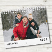 Modernes Foto Kalender
