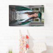 Modernes Foto Kalligrafie 2 Vertikales Graduat Banner (Insitu)