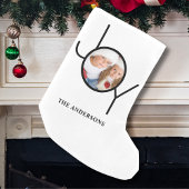 Modernes Foto Kleiner Weihnachtsstrumpf