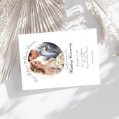 Modernes Foto kundenspezifischer QR-Code Einladung