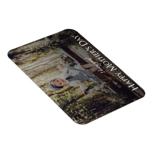 Modernes Foto Magnet der Mutter (Rechte Seite)