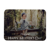 Modernes Foto Magnet der Mutter (Horizontal)