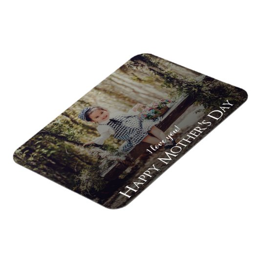 Modernes Foto Magnet der Mutter (Linke Seite)