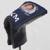 Modernes Foto Maßgeschneidertes Golfer-Sporty-Mono Golf Headcover (3/4 Vorderseite)