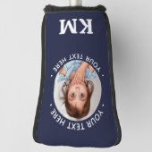 Modernes Foto Maßgeschneidertes Golfer-Sporty-Mono Golf Headcover (Rotieren 90)