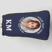 Modernes Foto Maßgeschneidertes Golfer-Sporty-Mono Golf Headcover (Vorderseite)