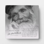 Modernes Foto-Memorial Fotoplatte (Vorderseite)