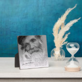 Modernes Foto-Memorial Fotoplatte (InSitu)