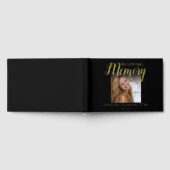 Modernes Foto-Memorial Gästebuch (Voll)