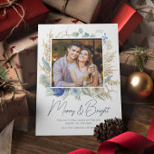 Modernes Foto Merry & Bright Boho Floral