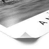 Modernes Foto Minimalistisch Typografie (Ecke)