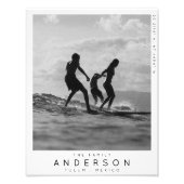 Modernes Foto Minimalistisch Typografie (Vorne)