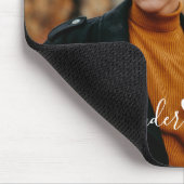 Modernes Foto mit elegantem White Electric Guitar Mousepad (Ecke)