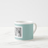 Modernes Foto mit familiärer Atmosphäre Espressotasse (Vorderseite Rechts)