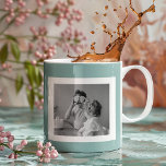 Modernes Foto mit familiärer Atmosphäre Kaffeetasse<br><div class="desc">Modernes Foto mit familiärer Atmosphäre</div>