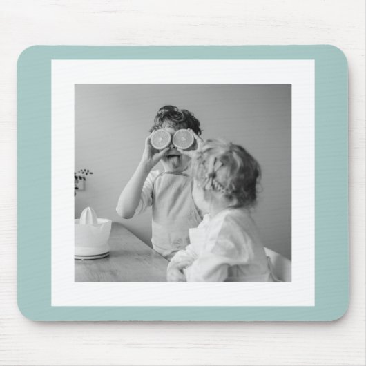 Modernes Foto mit familiärer Atmosphäre Mousepad (Vorne)