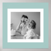 Modernes Foto mit familiärer Atmosphäre Poster (Vorne)