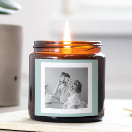 Modernes Foto mit familiärer Atmosphäre Quadratischer Aufkleber