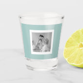 Modernes Foto mit familiärer Atmosphäre Schnapsglas (Vorderseite)