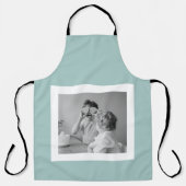 Modernes Foto mit familiärer Atmosphäre Schürze (Vorderseite)