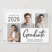 Modernes Foto mit fett geschriebener Klasse des Ab Ankündigung (Vorderseite)