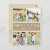 Modernes Foto mit freundlicher Atmosphäre Postkarte (Vorne/Hinten)