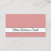 Modernes Foto mit kundenspezifischen Kontakten Blu Visitenkarte (Vorderseite)