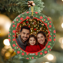 Modernes Foto mit Personalisiertem Rot und Grün