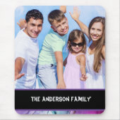 Modernes Foto Mousepad (Vorne)