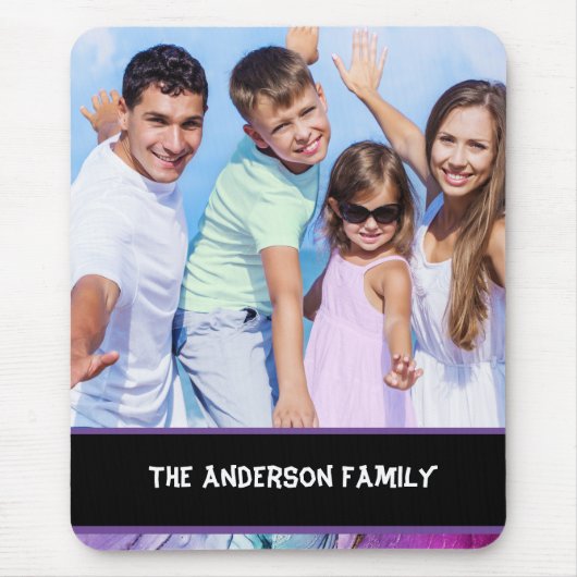 Modernes Foto Mousepad (Vorne)