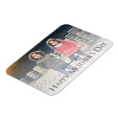 Modernes Foto Muttertagsmagnet Magnet (Linke Seite)