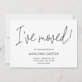 Modernes Foto Neue Zuhause Ankündigung (Vorderseite)