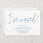 Modernes Foto Neue Zuhause Ankündigung (Vorderseite)