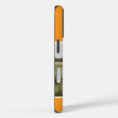 Modernes Foto Orange Case-Mate iPhone Hülle (Rückseite / Rechts)