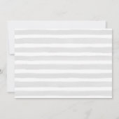 Modernes Foto Overlay Baby Boy Geburtserklärung Ankündigung (Rückseite)