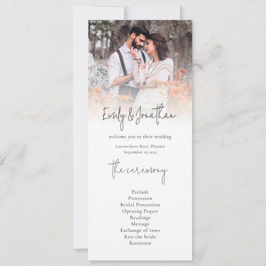 Modernes Foto-Overlay-Programm Einladung