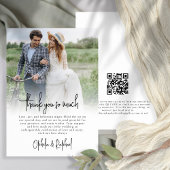Modernes Foto Overlay Script Boho Wedding Vielen D Karte
