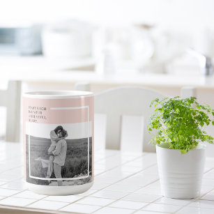 Modernes Foto Pastel Pink Familie Liebliches Gesch Kaffeetasse