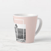 Modernes Foto Pastel Pink Familie Liebliches Gesch Milchtasse (Rechte Ecke)