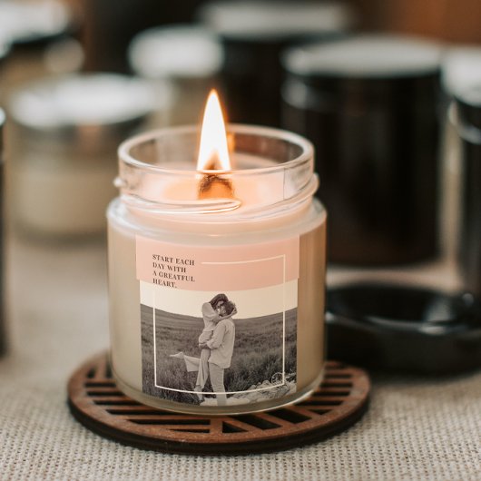 Modernes Foto Pastel Pink Familie Liebliches Gesch Quadratischer Aufkleber