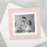 Modernes Foto Pastell Pink Einfaches Geschenk<br><div class="desc">Modernes Foto Pastell Pink Einfaches Geschenk</div>