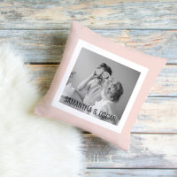 Modernes Foto Pastell Pink Einfaches Geschenk