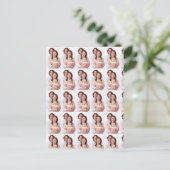Modernes Foto Personalisiert Postkarte (Stehend Vorderseite)